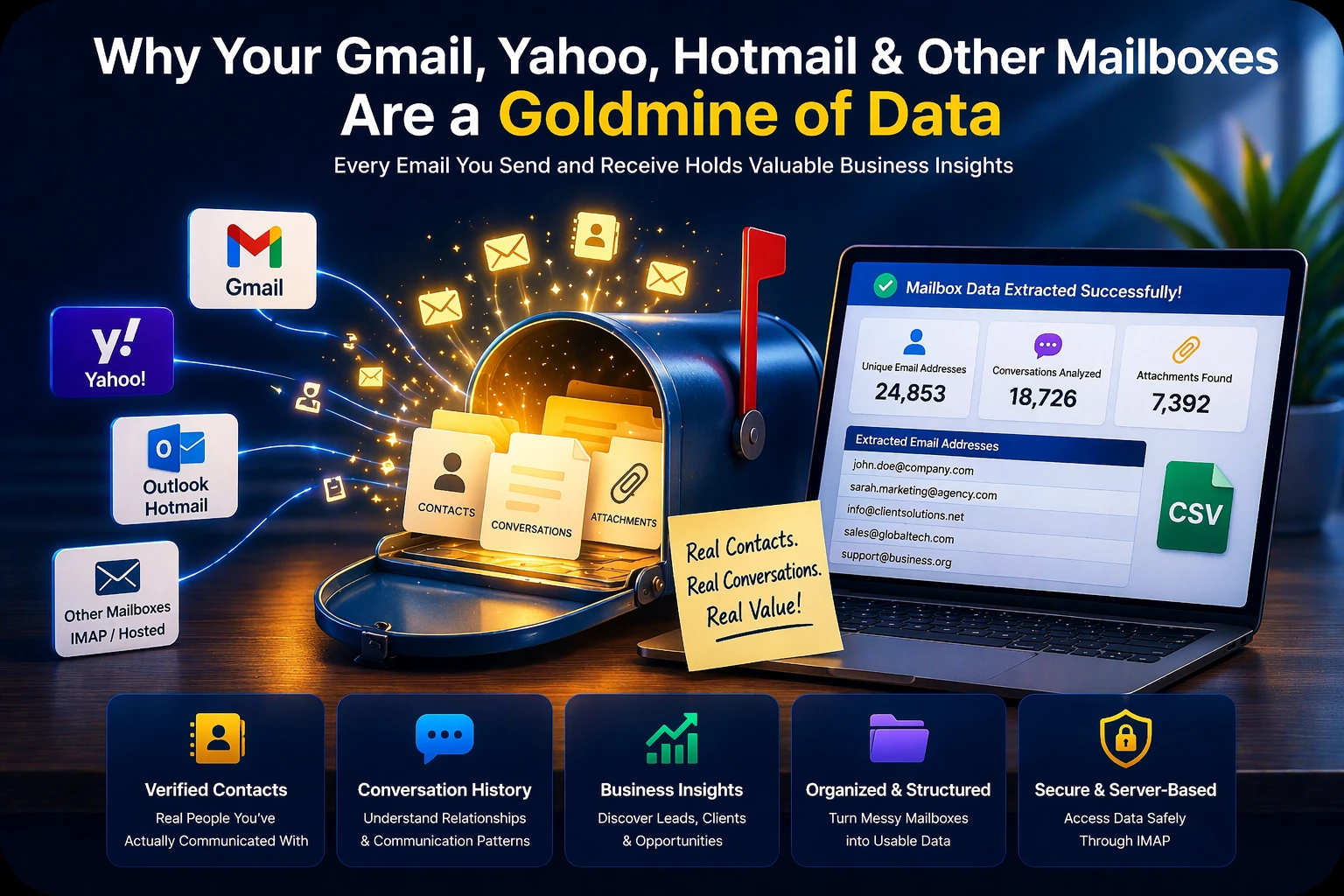 Mailbox data goldmine