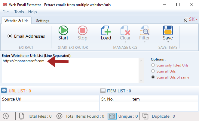 Advanced Web Email Extractor 11.1.2205.32 full